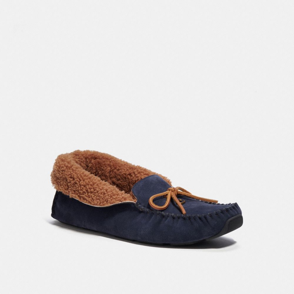 Coach store moccasin slippers