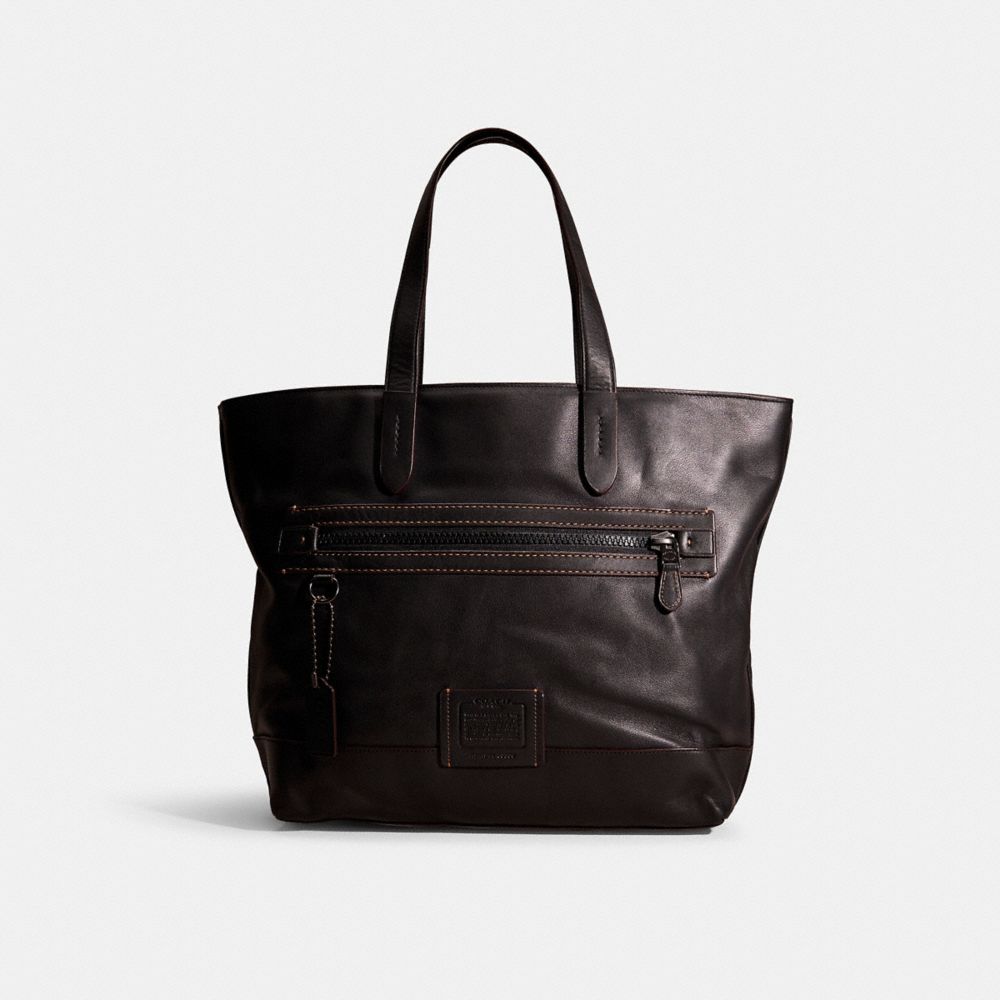 Coach Restored Academy Tote Men s Totes Black Copper Black