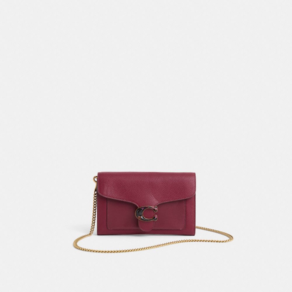 COACH®,Restored Tabby Chain Clutch,,Front View