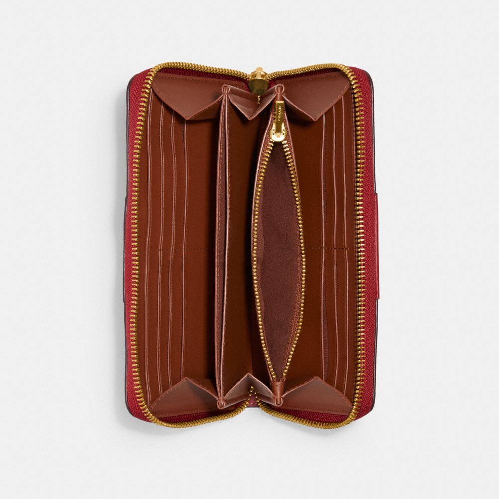 Coach heart-print Canvas Wallet - Farfetch