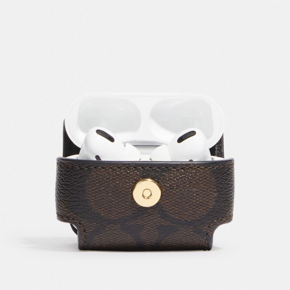 COACH®: Airpods 3 Rd Generation Case In Signature Canvas