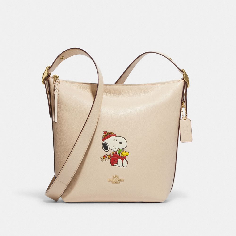 COACH®  Coach X Peanuts Warren Belt Bag With Snoopy Motif