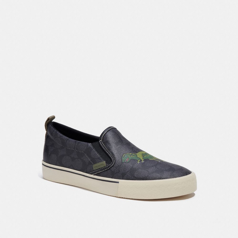 Skate Slip On Sneaker In Signature Canvas With Rexy