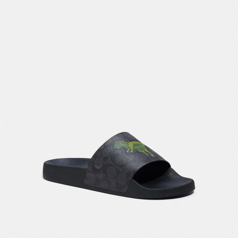 Coach hot sale mens slides