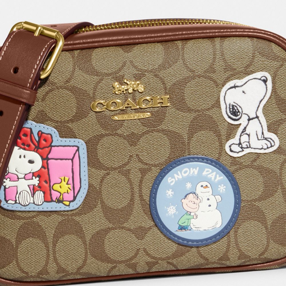 【COACH X PEANUTS】ジェイミー カメラ バッグ・パッチ 公式】コーチアウトレット | ミニ ジェイミー カメラ バッグ