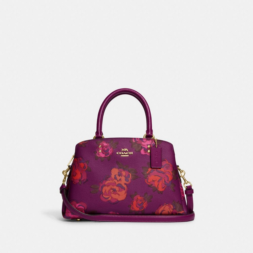 COACH® | Mini Lillie Carryall With Jumbo Floral Print