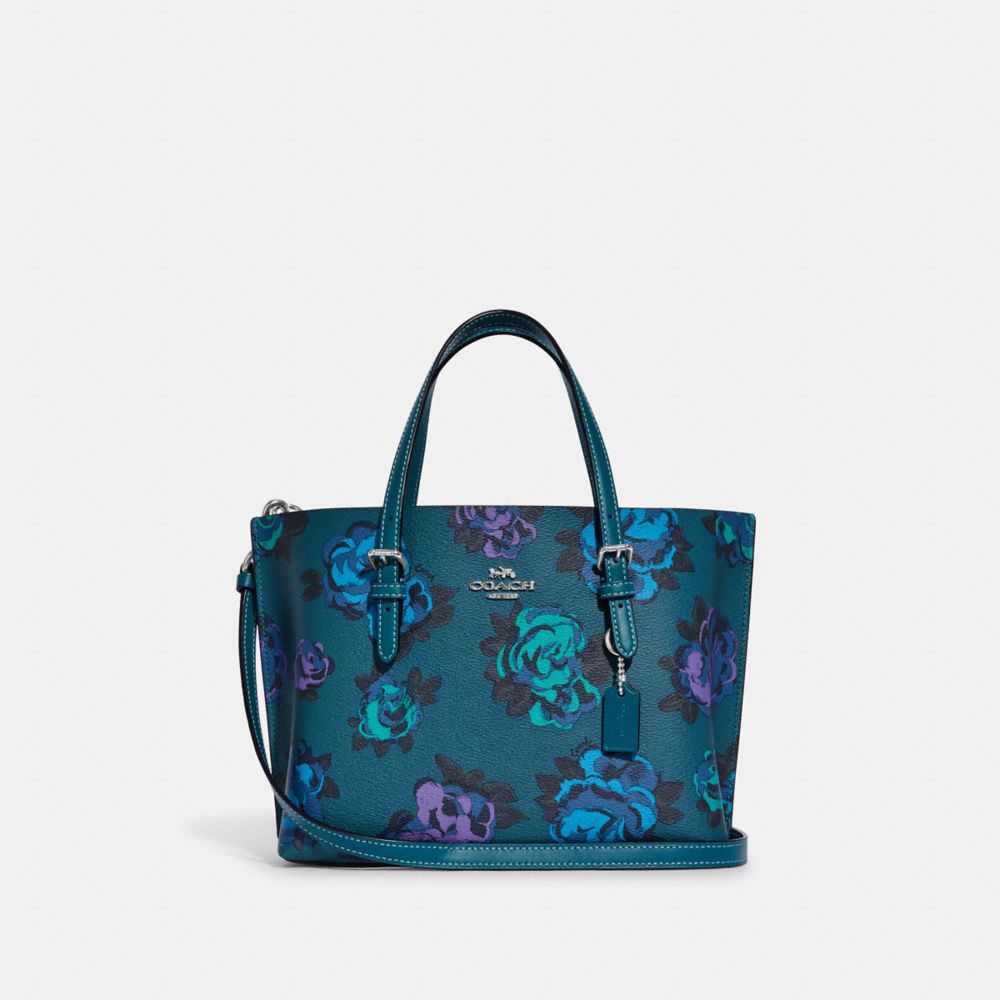 Coach reversible tote discount floral