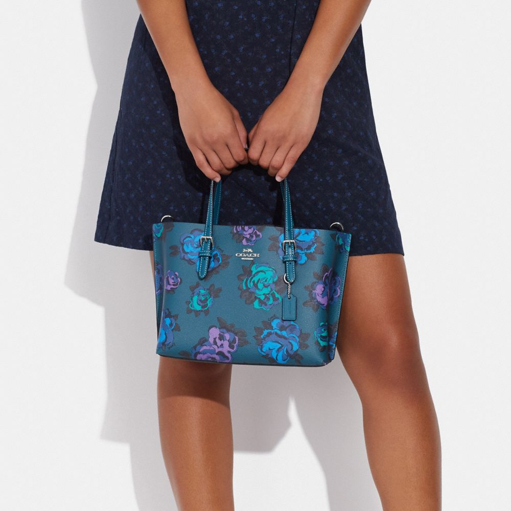 Coach, Bags, Coach Mollie Tote In Signature Canvas With Mystical Floral  Printimchalk Multi