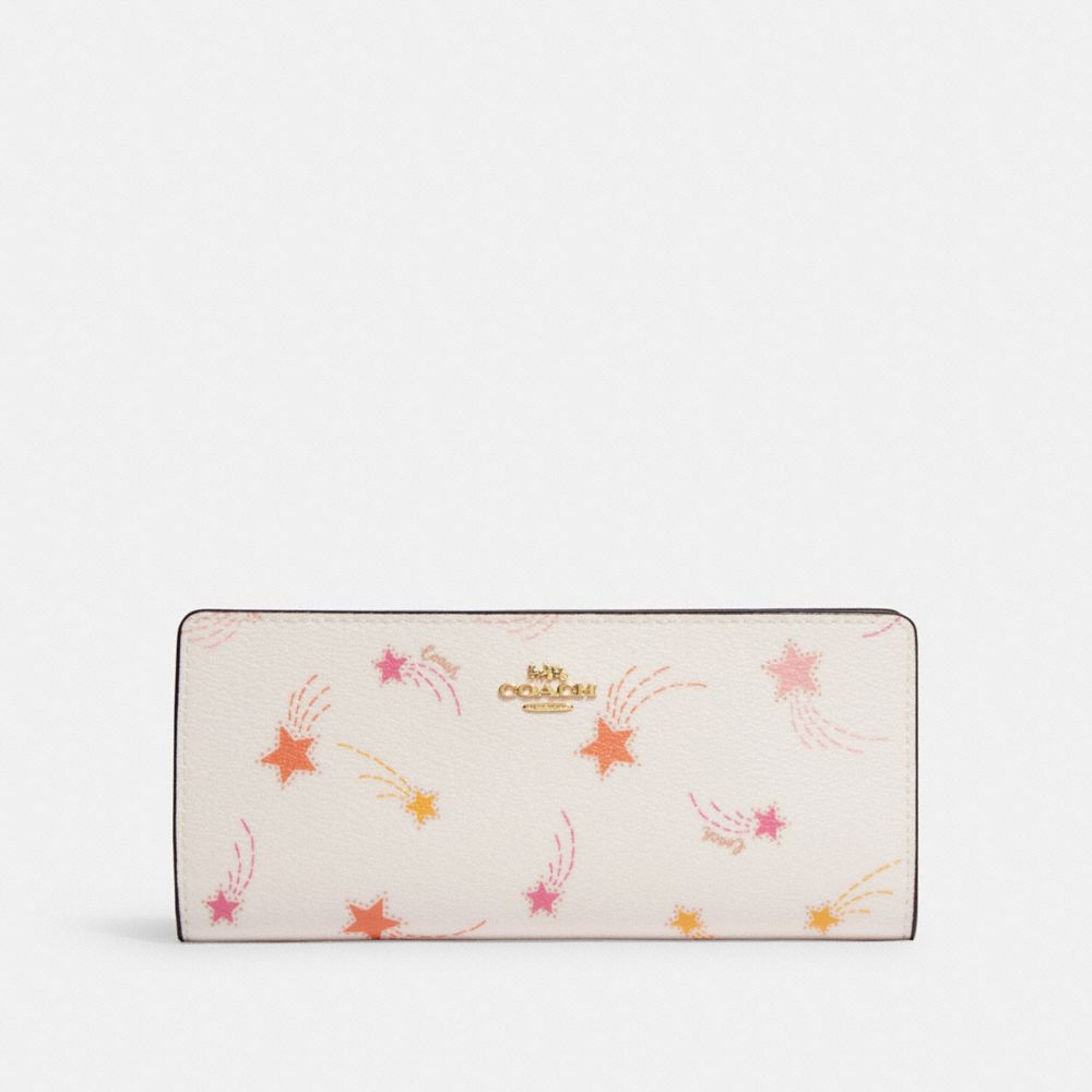 Cosmic Coach Billfold Wallet With Star Print