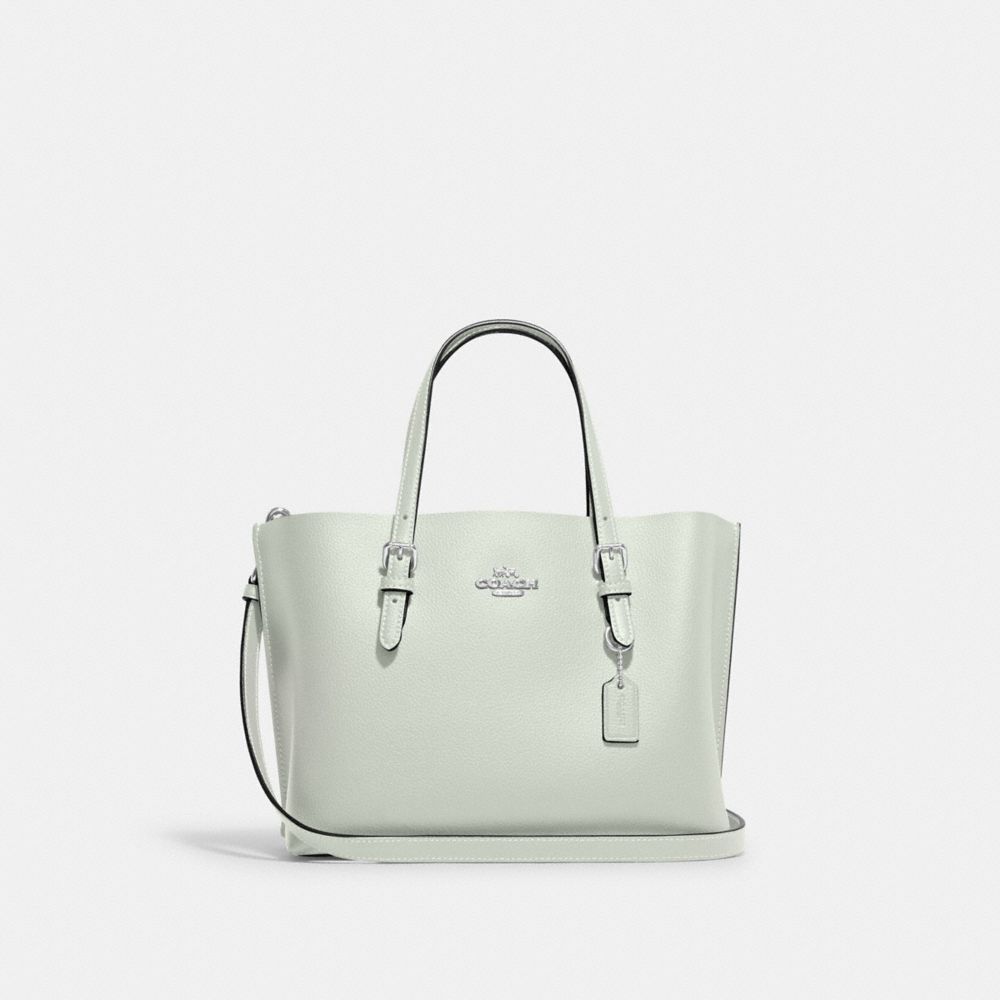 COACH OUTLET®  Mollie Tote 25 In Signature Canvas With Stripe