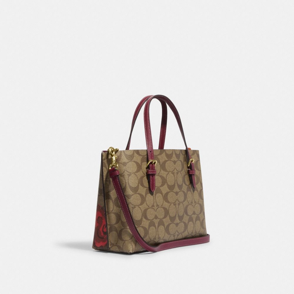 Coach coated canvas tote sale