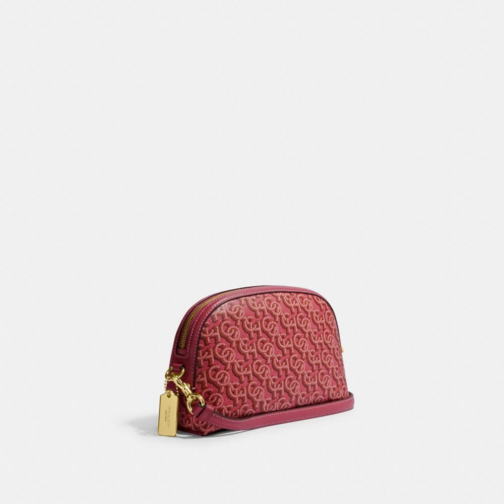 COACH®,Madi Crossbody With Coach Monogram Print,,Angle View