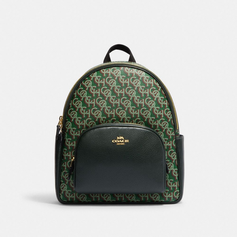 Court Backpack With Coach Monogram Print