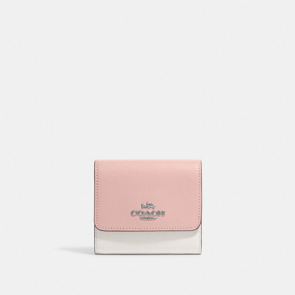 COACH® | Small Trifold Wallet In Colorblock