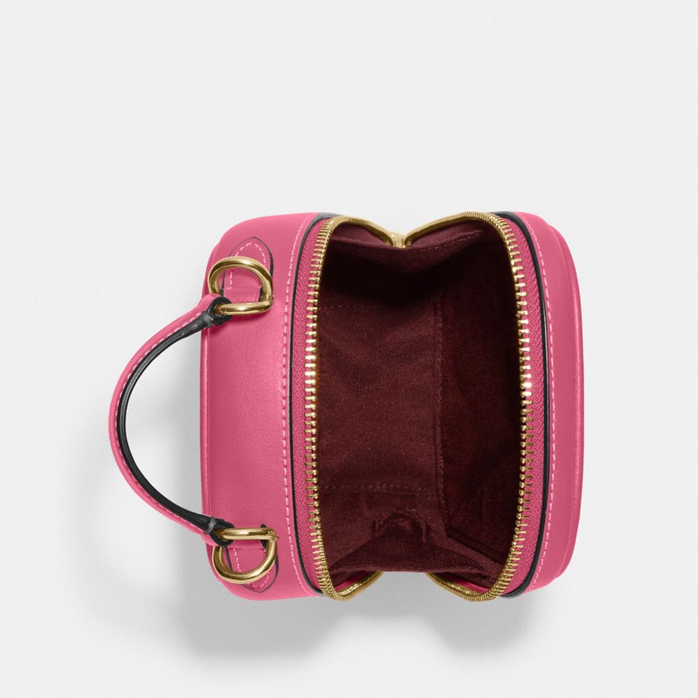 COACH®,Eva Phone Crossbody In Colorblock Micro Signature Canvas,,Inside View,Top View