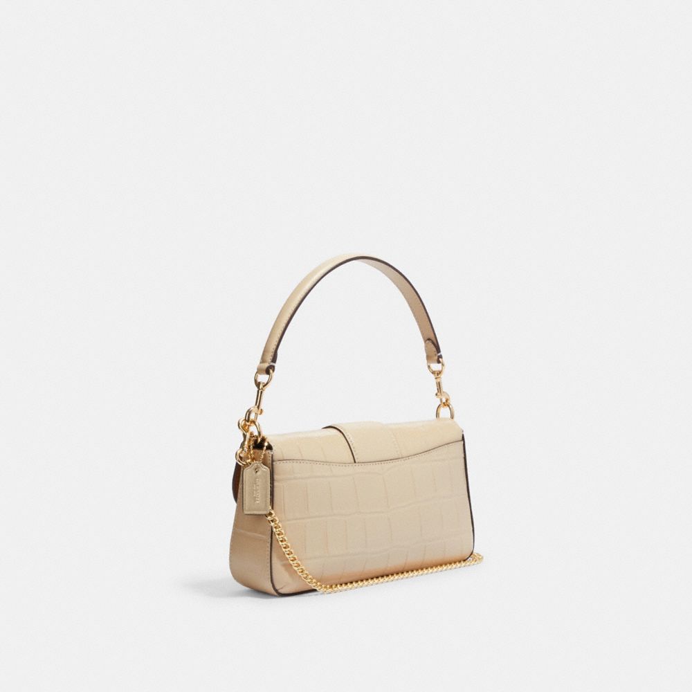 COACH®,MINI GRACE CROSSBODY,Small,Gold/Ivory,Angle View