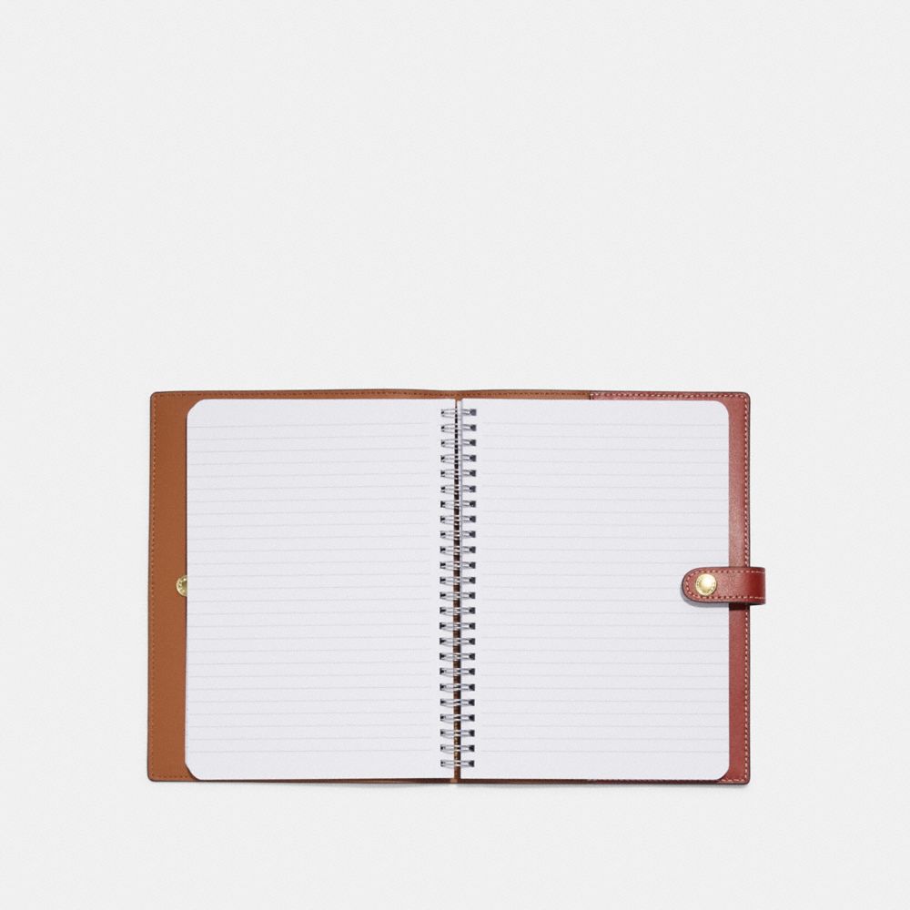 Notebook In Signature Canvas With Cat Mittens Print