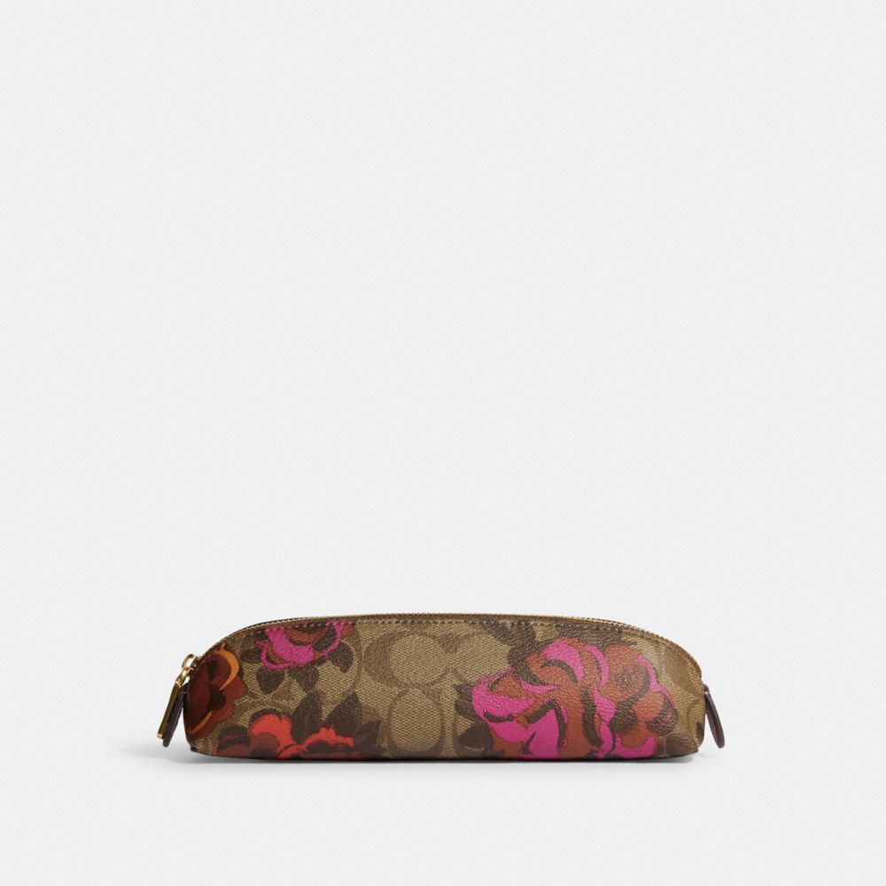 Coach best sale pencil pouch