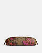 Pencil Case In Signature Canvas With Jumbo Floral Print
