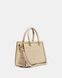 COACH®,GRACE CARRYALL,Medium,Gold/Ivory,Angle View