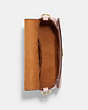 COACH®,MORGAN SADDLE BAG IN SIGNATURE CANVAS,Medium,Gold/Lt Khaki/Powder Pink Multi,Inside View,Top View