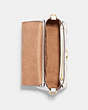 COACH®,MORGAN TOP HANDLE SATCHEL BAG WITH HEART CHERRY PRINT,Fabric,Medium,Gold/Chalk Multi,Inside View,Top View