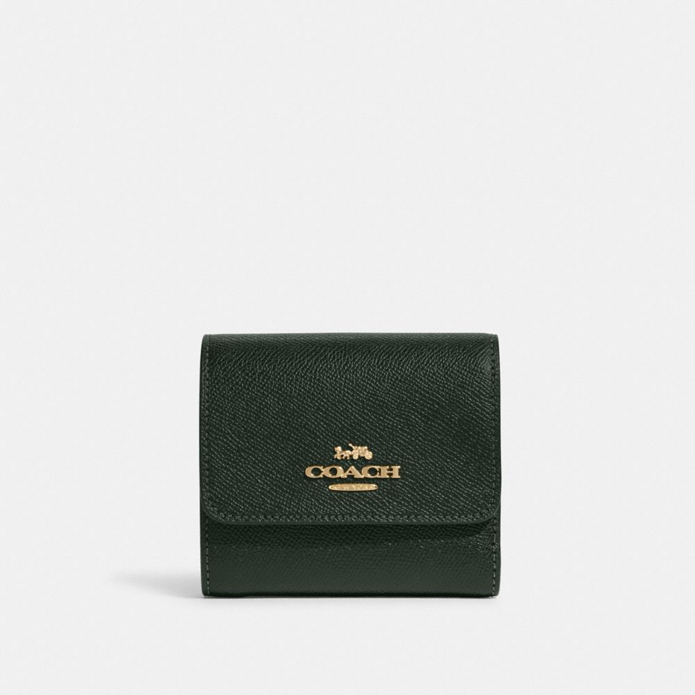 Only 66.00 usd for Coach Small Trifold Wallet in Black CF427 Online at the  Shop