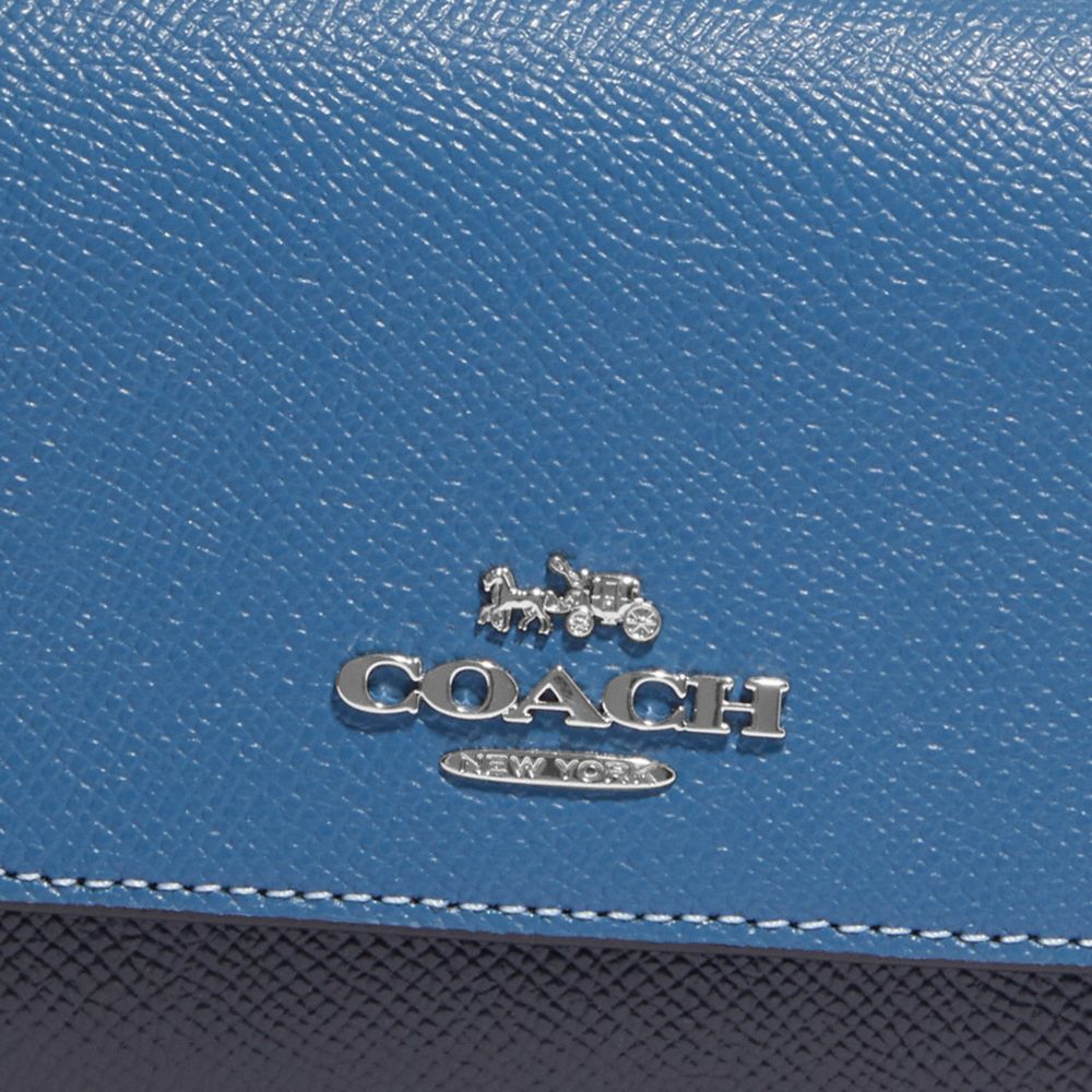 COACH® Outlet  Small Trifold Wallet In Colorblock