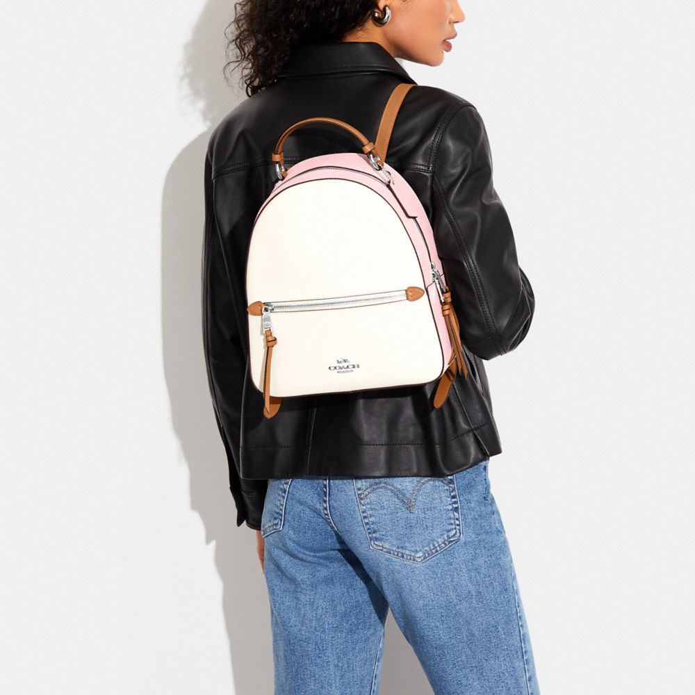 COACH®,Jordyn Backpack In Colorblock,,Detail View