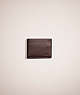 COACH®,RESTORED SLIM BILLFOLD WALLET,Leather,Mahagony,Front View