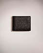 COACH®,RESTORED 3-IN-1 WALLET IN SIGNATURE LEATHER,Black,Front View