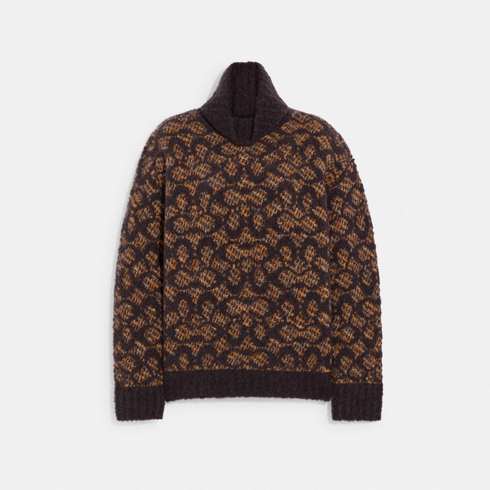 COACH®  Signature Turtleneck