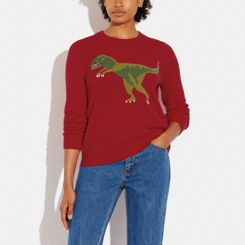 Coach rexy 2025 sweater women's