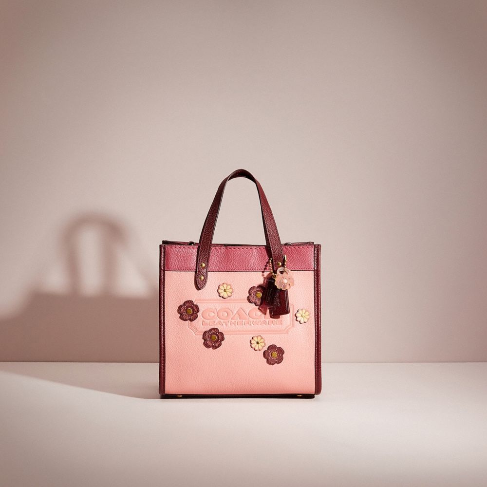 COACH®: Field Tote 22 In Colorblock With Coach Badge