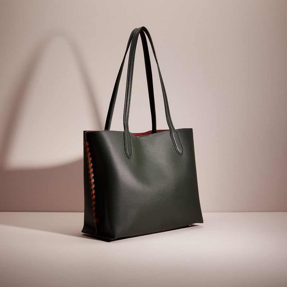 【COACH】Willow Tote 海外限定 Amazon.com: Coach Embossed Croc Willow Tote 24 : Clothing