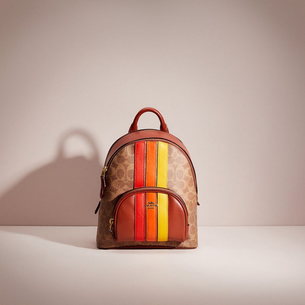 Upcrafted Carrie Backpack 23 In Signature Canvas COACH