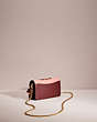 COACH®,UPCRAFTED TABBY CROSSBODY IN COLORBLOCK,Polished Pebble Leather,Mini,Brass/Wine Multi,Angle View
