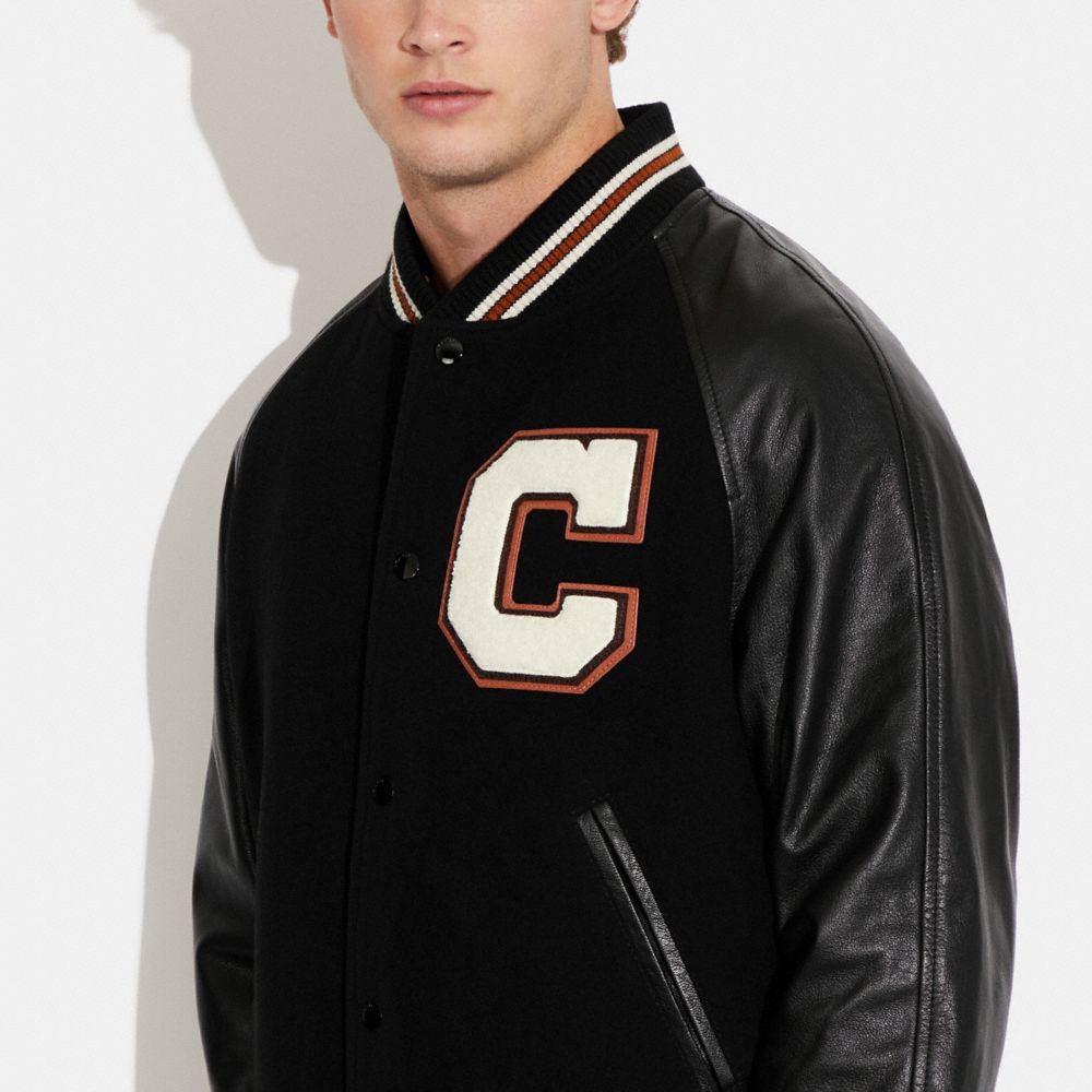 Varsity Blouson - Luxury Black