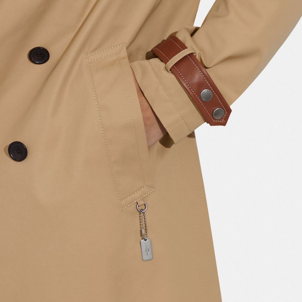 Coach trench coat on sale mens