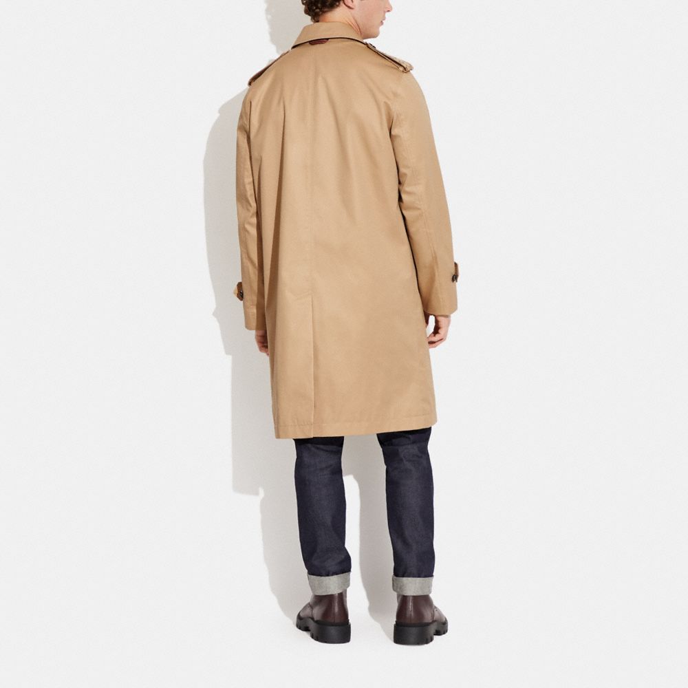 COACH®,MAC COAT,Khaki,Scale View