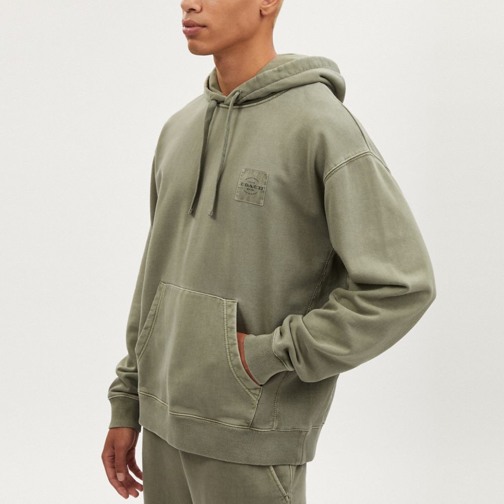 COACH®  Hoodie In Organic Cotton