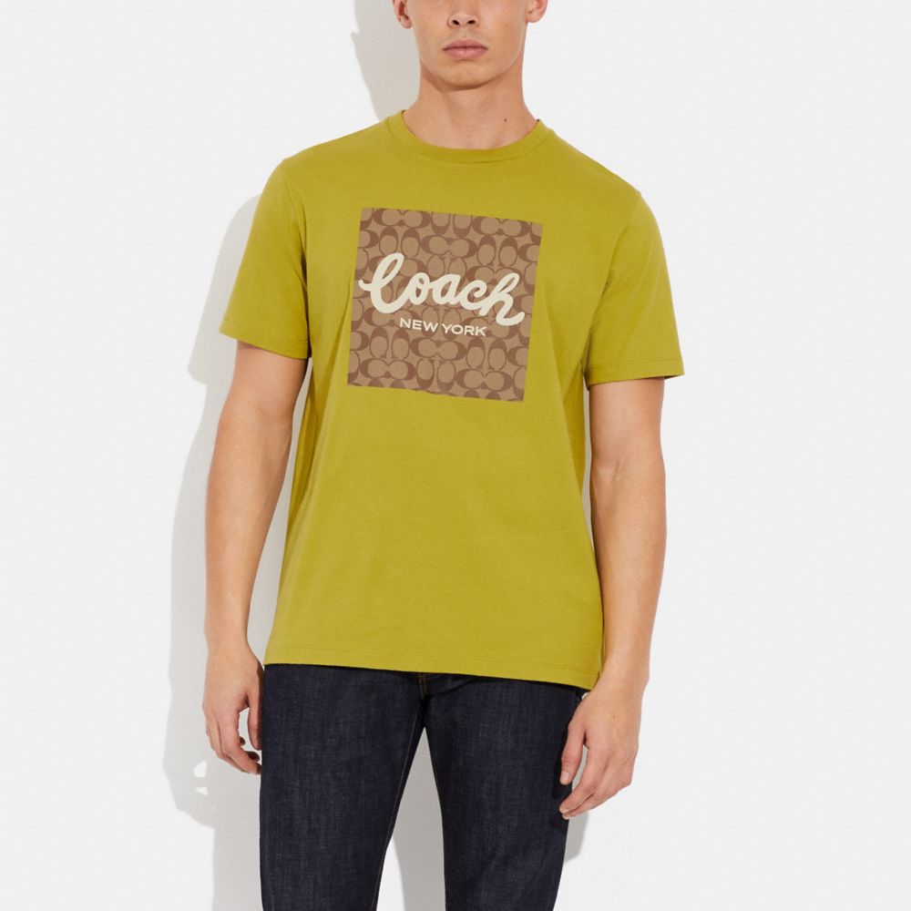 公式】コーチアウトレット | シグネチャー グラフィック Tシャツ