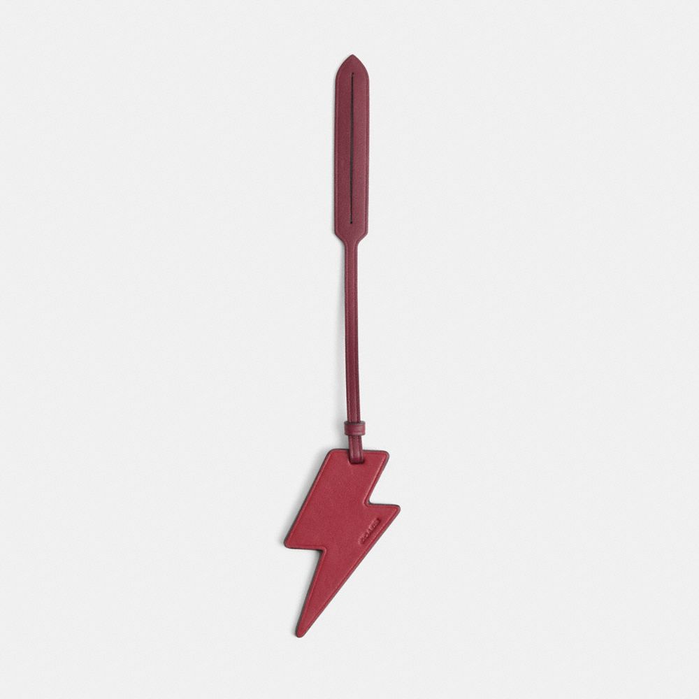 COACH®,Remade Lightning Bolt Bag Charm,Bag Charm,Novelty Embellishment,Casual,,Front View