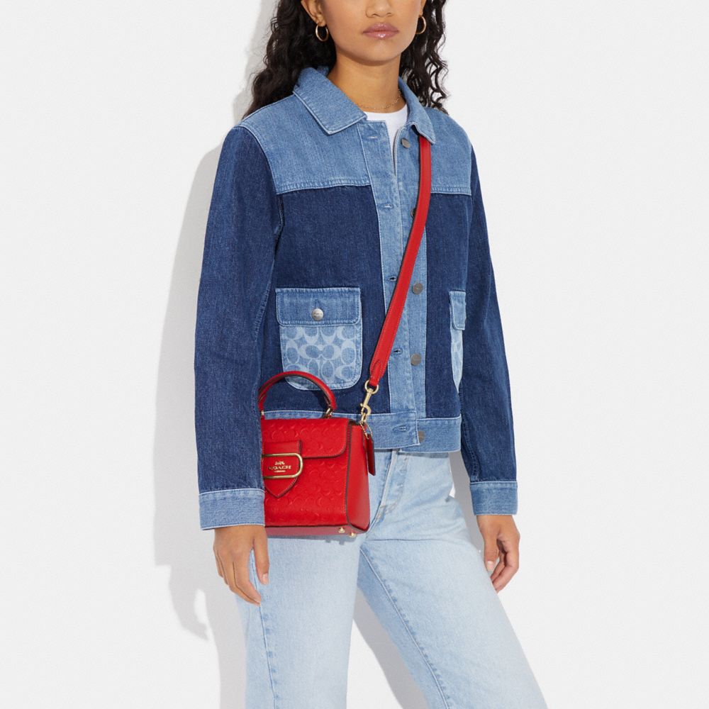 Satchel à Poignée Supérieure Morgan En Cuir Signature