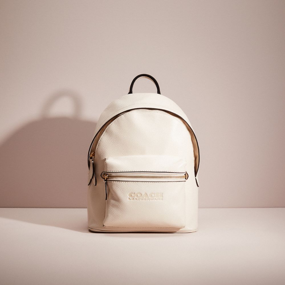 Coach Restored Charter Backpack 24 In Neutral