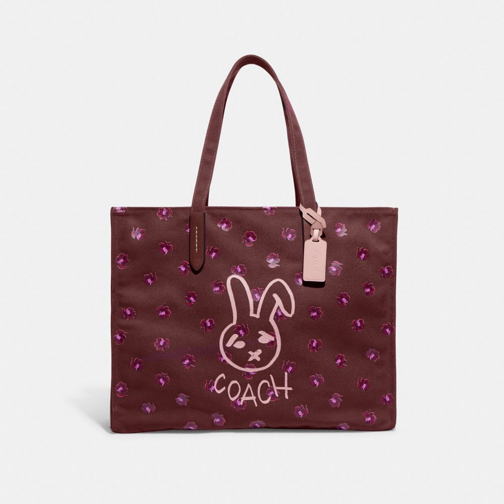 COACH®: Lunar New Year Small Wristlet With Rabbit