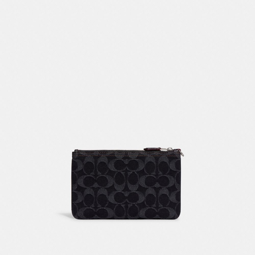 COACH®  Small Wristlet In Signature Denim