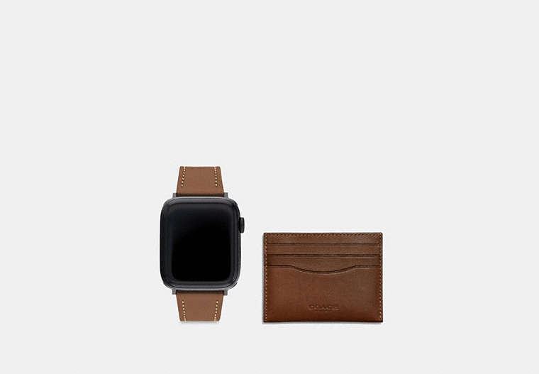 COACH®,Bracelet Apple Watch®, 42 Mm Et 44 Mm & Étui-Cartes,