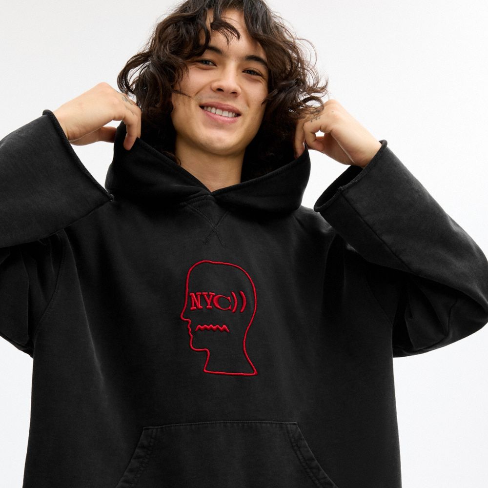 Coach | Brain Dead Graphic Hoodie — фото 4