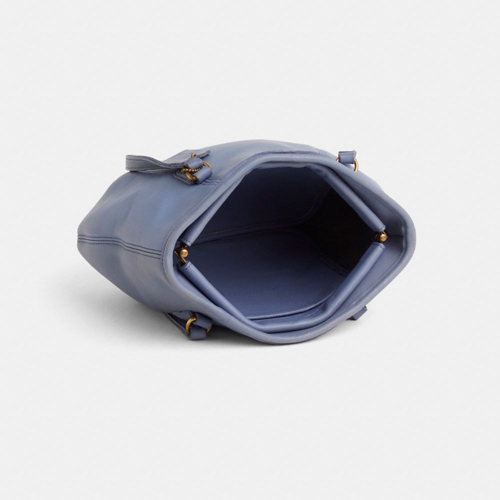 COACH®,Vintage Framed Pouch,,Inside View,Top View